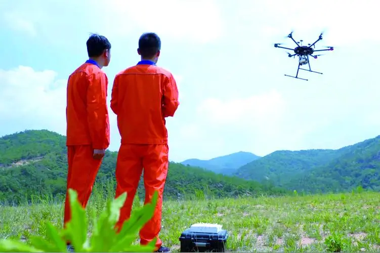 西平无人机倾斜摄影巡检拍摄